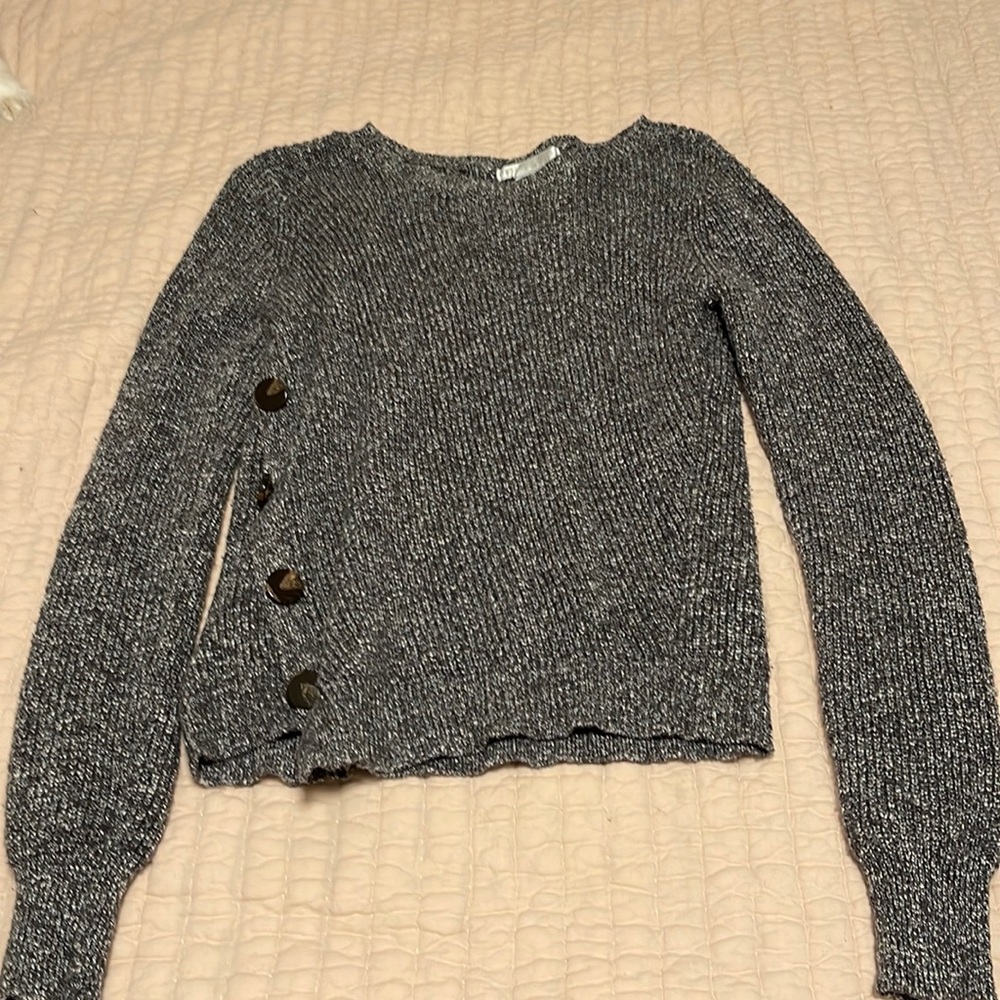 Light gray sweater